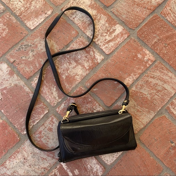NWOT Small Black Purse with Sunglass holder! - Picture 1 of 5